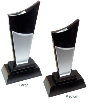 Alternative view of Black Torch & Tapered Base Award