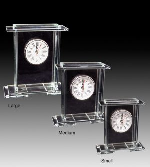 Alternative view of Glass Clock