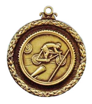 Antique cycling medal