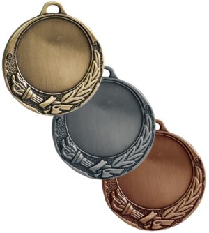 Antique Torch Medals - 70mm