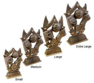 Alternative view of Basketball All Stars Trophy