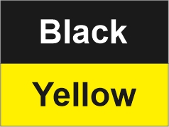 Black - Yellow