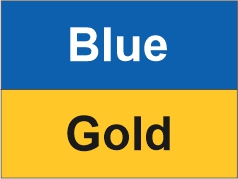 Blue - Gold