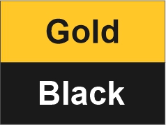 Gold - Black