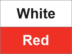 White - Red