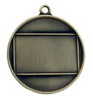 Alternative view of Basketball Antique Medals - 70mm