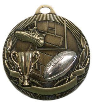 Rugby 3D Medals - M808G