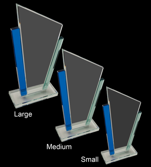 Alternative view of Glass Art Deco Award