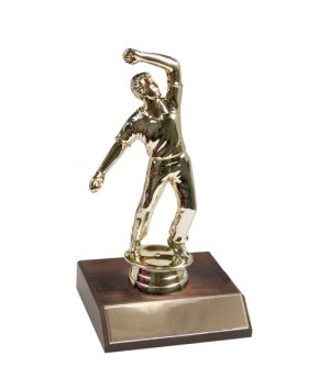 Cricket - Gold Bowler & Base