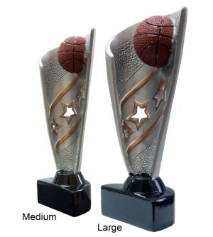 Alternative view of Basketball Banner Trophy