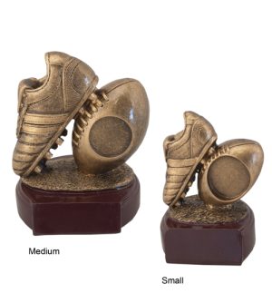 Alternative view of Rugby Boot & Ball