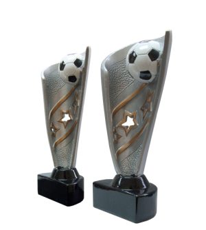 Alternative view of Football Banner Trophy