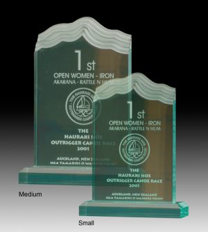 Alternative view of Jade Wave Award