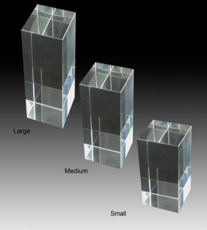 Alternative view of Linea Crystal Award