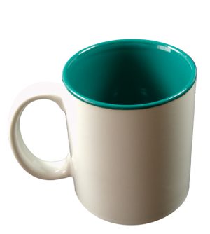 Coffee Mug - Two Tone Green