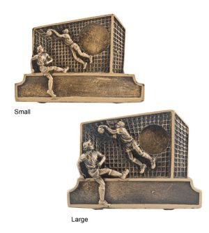 Alternative view of Football Goal