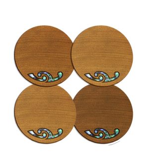 Kauri Coaster Set - Koru Moana