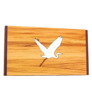 Rimu Trinket Box - Heron