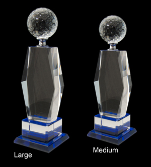 Alternative view of Edinburgh Golf Glass Award