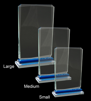 Alternative view of Supreme Blue Glass Award