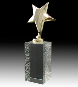 Ariel-Gold Glass Award