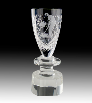 Golf Crystal Cup Award