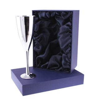 Silver Plated Champagne Flute