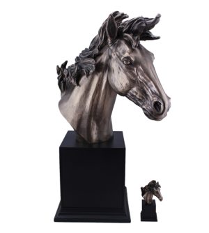 Alternative view of Maximus Horse Head Bust - 640cm Tall