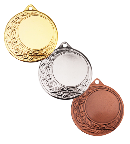 SILVER OR BRONZE/ CERTIFICATE PENALTY SHOOT OUT MEDALS X 10 METAL/50MM /GOLD 