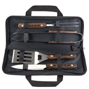 BBQ Set - Wooden Handle