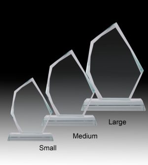 Alternative view of Carlisle Glass Award - Jade