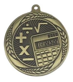 Cyclone Mathematics Medals - MX031