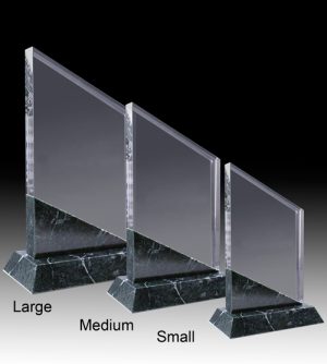 Alternative view of Ignite Crystal Award