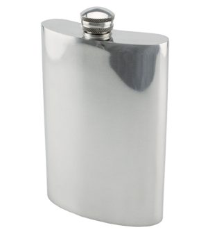 Pewter Hip Flask 8oz