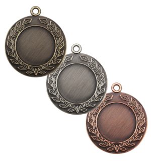 Antique Wreath Medals - 40mm