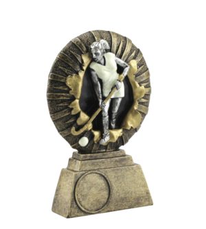 Alternative view of Hockey Female Burst Trophy