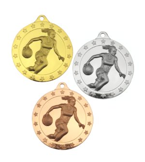 Basketball Nova Medals - Female