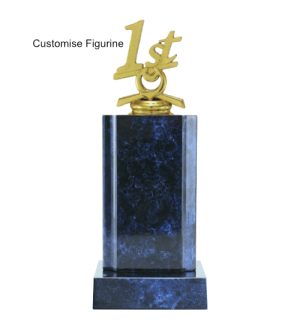 Alternative view of Wood Marble Tower Award - Victory