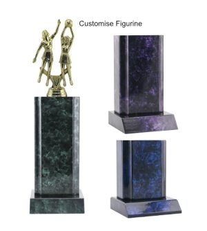 Wood Marble Tower Award - Netball