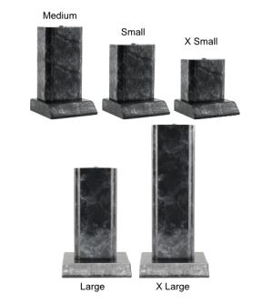 Alternative view of Wood Tower Marble - Football